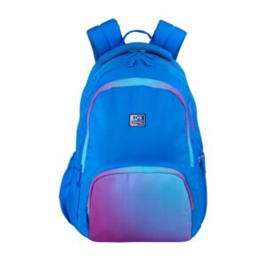 oxford gradient mochila escolar 25l 3 compartimentos y 11 bolsillos espalda ergonomica transpirable asas acolchadas y ajustables bolsillo lateral color mystic blue
