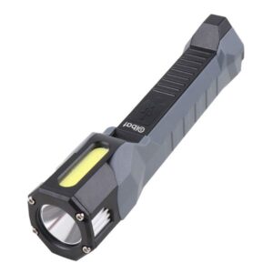 elbat eb0566 linterna de trabajo led 1000lm cabezal rotativo 90º bateria de 2000mah color negro