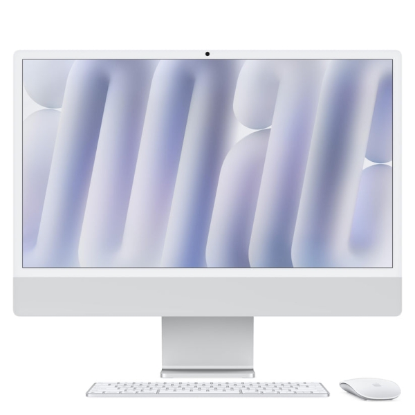 apple imac m4 all in one 24" retina 4.5k 24gb 512gb cpu 10n gpu 10n color plata