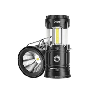 elbat eb0564 linterna de camping 2 en 1 led 280lm 6500k luz fria gancho superior alimentacion a pilas aaa color negro