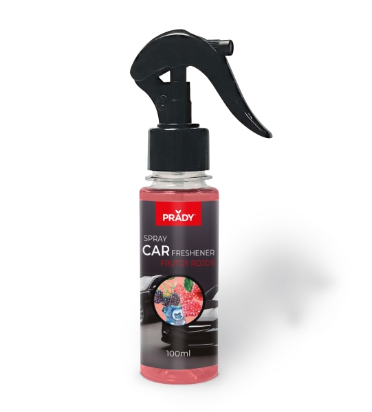prady ambientador coche frutos rojos frasco de 100 ml spray pulverizador