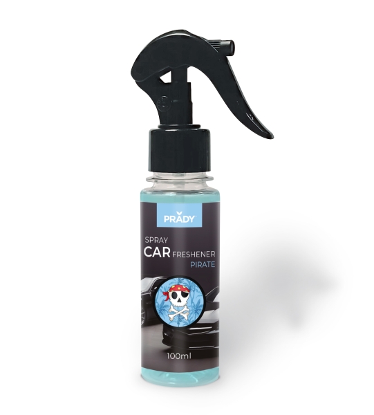 prady ambientador coche pirate frasco de 100 ml spray pulverizador