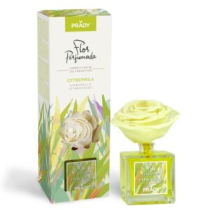 prady ambientador flor perfumada citronela frasco de cristal 90ml
