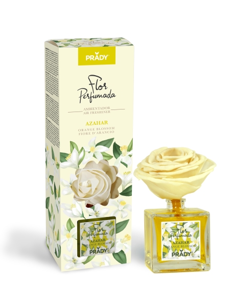 prady ambientador flor perfumada azahar frasco de cristal 90ml