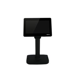 approx visor de cliente lcd para tpv 7" altura regulable color negro