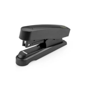 novus b10fc re+new grapadora de sobremesa fabricada con 95% de plastico reciclado hasta 20 hojas grapado plano y clavado incluye 200 grapas color negro