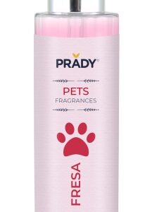 prady perfume para mascota fresa frasco de 150 ml spray pulverizador