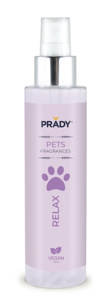 prady perfume para mascota relax frasco de 150 ml spray pulverizador