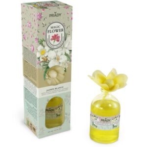 prady ambientador magic flower jazmin blanco frasco de cristal 100ml