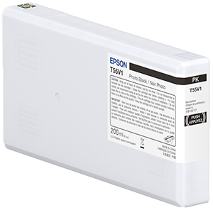 epson t55w1 negro photo cartucho de tinta original c13t55w100
