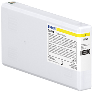 epson t55w4 amarillo cartucho de tinta original c13t55w400