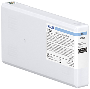 epson t55w5 cyan light cartucho de tinta original c13t55w500