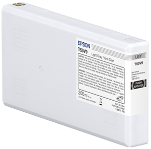epson t55w9 gris light cartucho de tinta original c13t55w900