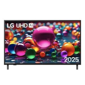 lg televisor smart tv 43" 4k uhd hdr10 wifi, hdmi, usb 2.0, rj45, wifi, bluetooth webos compatible con alexa y apple airplay2 vesa 200x200mm