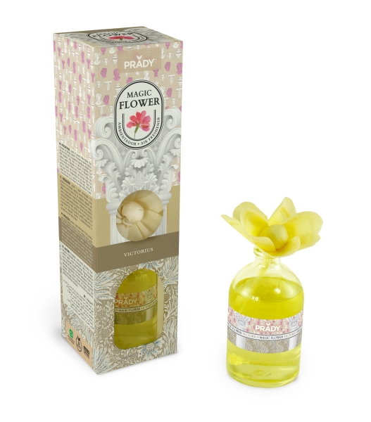 prady ambientador magic flower victorius frasco de cristal 100ml