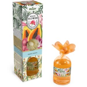 prady ambientador magic flower tropic papaya frasco de cristal 100ml