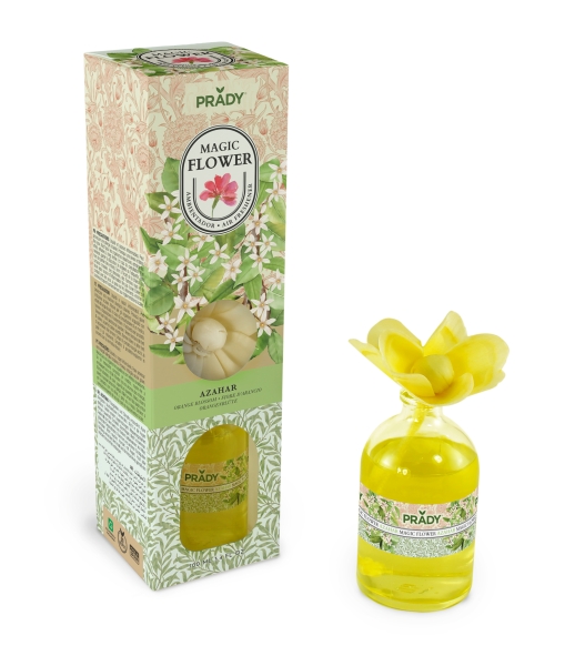 prady ambientador magic flower azahar frasco de cristal 100ml