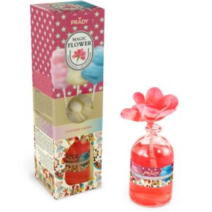 prady ambientador magic flower cotton candy frasco de cristal 100ml