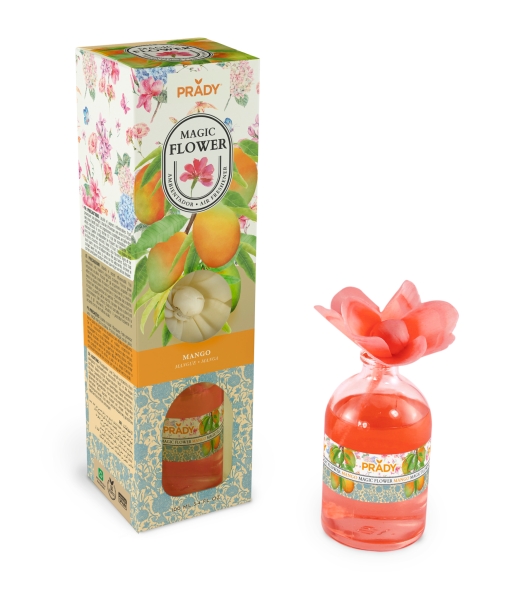 prady ambientador magic flower mango frasco de cristal 100ml