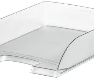 leitz plus standard bandeja de sobremesa portadocumentos formato a4 color translucido