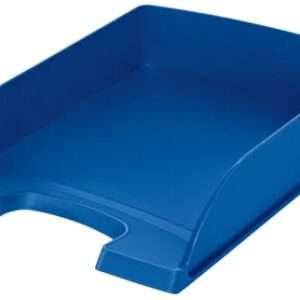 leitz plus standard bandeja de sobremesa portadocumentos formato a4 color azul
