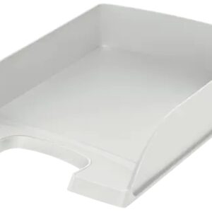 leitz plus standard bandeja de sobremesa portadocumentos formato a4 color gris claro