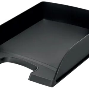 leitz plus standard bandeja de sobremesa portadocumentos formato a4 color negro