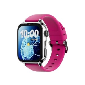 savefamily reloj inteligente smartwatch infantil savewatch plus 2 pantalla amoled carcasa plateada correa silicona lollipop