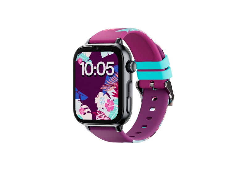 savefamily reloj inteligente smartwatch infantil savewatch plus 2 pantalla amoled carcasa negra correa silicona maui