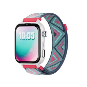 savefamily reloj inteligente smartwatch infantil savewatch plus 2 pantalla amoled carcasa blanca correa silicona lollipop