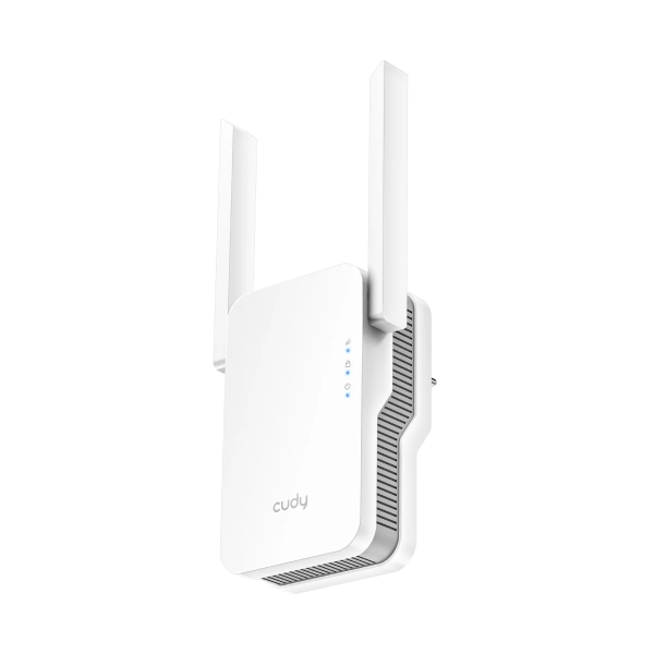 cudy be3600 repetidor extensor de red wifi 7 en malla ethernet 1gbps soporta hasta 50 dispositivos alcance hasta 150m doble banda hasta 2882mbps 129.6x80x48.6mm color blanco