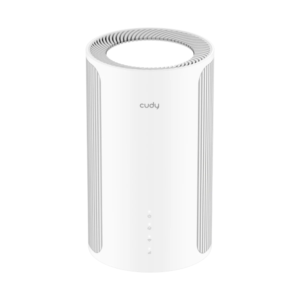 cudy ax3000 router wifi 6 5g sa/nsa servidor y cliente vpn ethernet 1gbps nano sim control en la nube con app doble banda hasta 2.6gbps color blanco