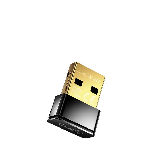 cudy ax300 adaptador usb nano inalambrico wi fi 6 universal velocidad hasta 286mbps 20x15x8mm color negro