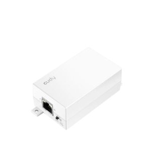 cudy extensor poe alcance 1gbps hasta 100m alcance 10mbps hasta 250m indicadores led potencia 30w 80.1x48.9x31.9mm color blanco
