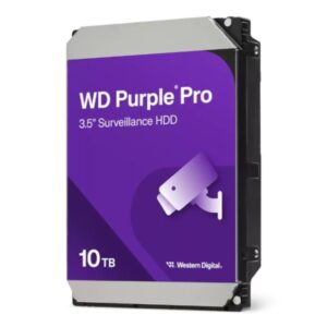 wd purple pro disco duro interno 3.5" 10tb sata3 512mb