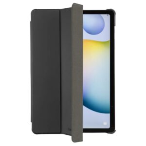hama fold funda para tablet galaxy tab s6 lite 10.4" compartimento para lapiz integrado policarbonato y poliuretano funcion soporte color negro