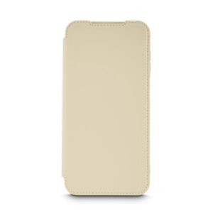 hama fantastic feel funda para samsung galaxy a17 / a17 5g antideslizante poliuretano termoplastico bordes elevados color beige