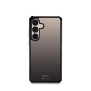 hama extreme protect funda para samsung galaxy s25 antideslizante policarbonato proteccion d3o bordes elevados color negro