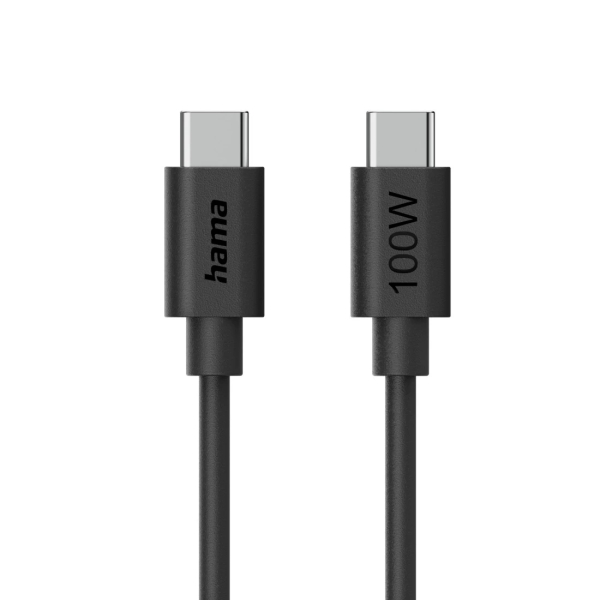hama cable usb c macho longitud 1.2m velocidad hasta 480mbps color negro