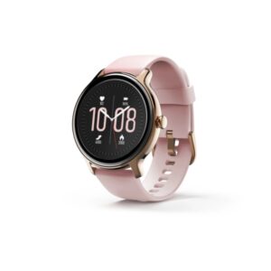 hama 4910 reloj inteligente smartwatch bluetooth 5.1 aluminio pantalla lcd 1.09" ip68 autonomia hasta 6 dias 4.5x4.1cm color rosa palido