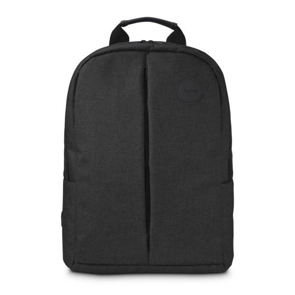hama genua mochila para portatiles hasta 15.6" capacidad 14l poliester interior acolchado bolsillo frontal 35x46x9cm color negro