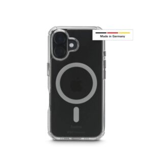 hama extreme protect funda para iphone 17 magnetico antideslizante policarbonato proteccion d3o bordes elevados color transparente