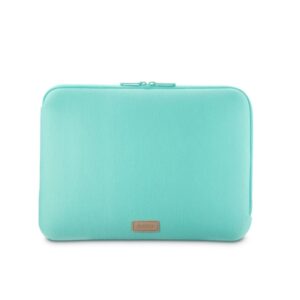 hama jersey funda para portatiles hasta 14.1" cierre con cremallera forro interior suave 37x1.5x27cm color turquesa