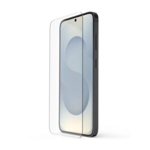 hama clear protect protector de pantalla para samsung galaxy s25 edge antihuellas vidrio de seguridad grado de dureza 9h color transparente