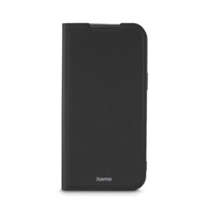 hama daily protect funda para iphone 17 pro max antideslizante cierre magnetico antihuellas poliuretano termoplastico funcion de soporte bordes elevados color negro
