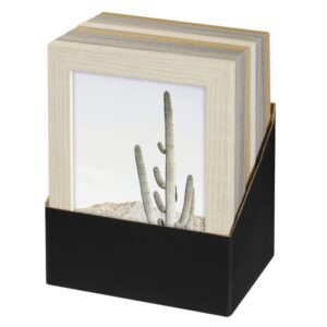 hama nature marco de fotos 13x18cm formato retrato madera mdf 16x21x1.3cm colores surtidos