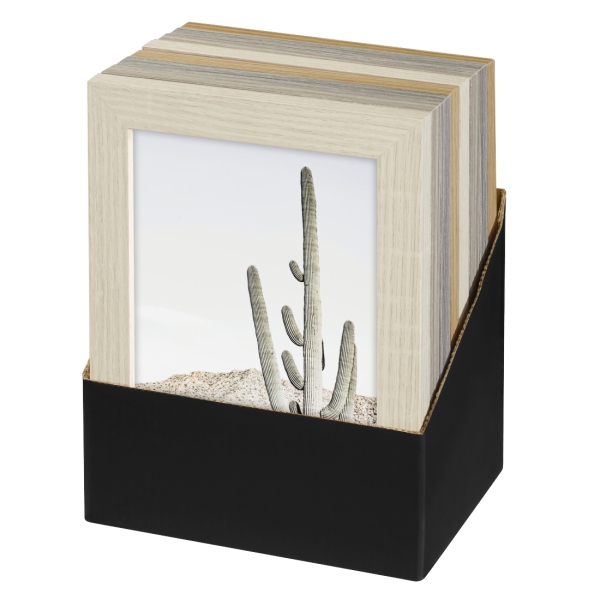 hama nature marco de fotos 13x18cm formato retrato madera mdf 16x21x1.3cm colores surtidos