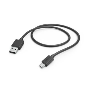 hama cable usb usb a macho micro usb macho longitud 1m velocidad hasta 480mbps niquelado color negro