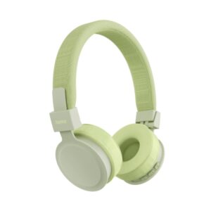 hama freedom lit iii auriculares con microfono omnidireccional bluetooth plegable diadema ajustable rango 10m asistente de voz carga por usb c color menta