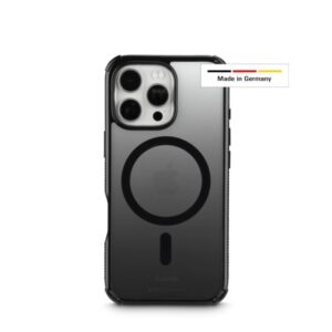 hama extreme protect funda para iphone 16 pro magnetico antideslizante policarbonato proteccion d3o bordes elevados color negro